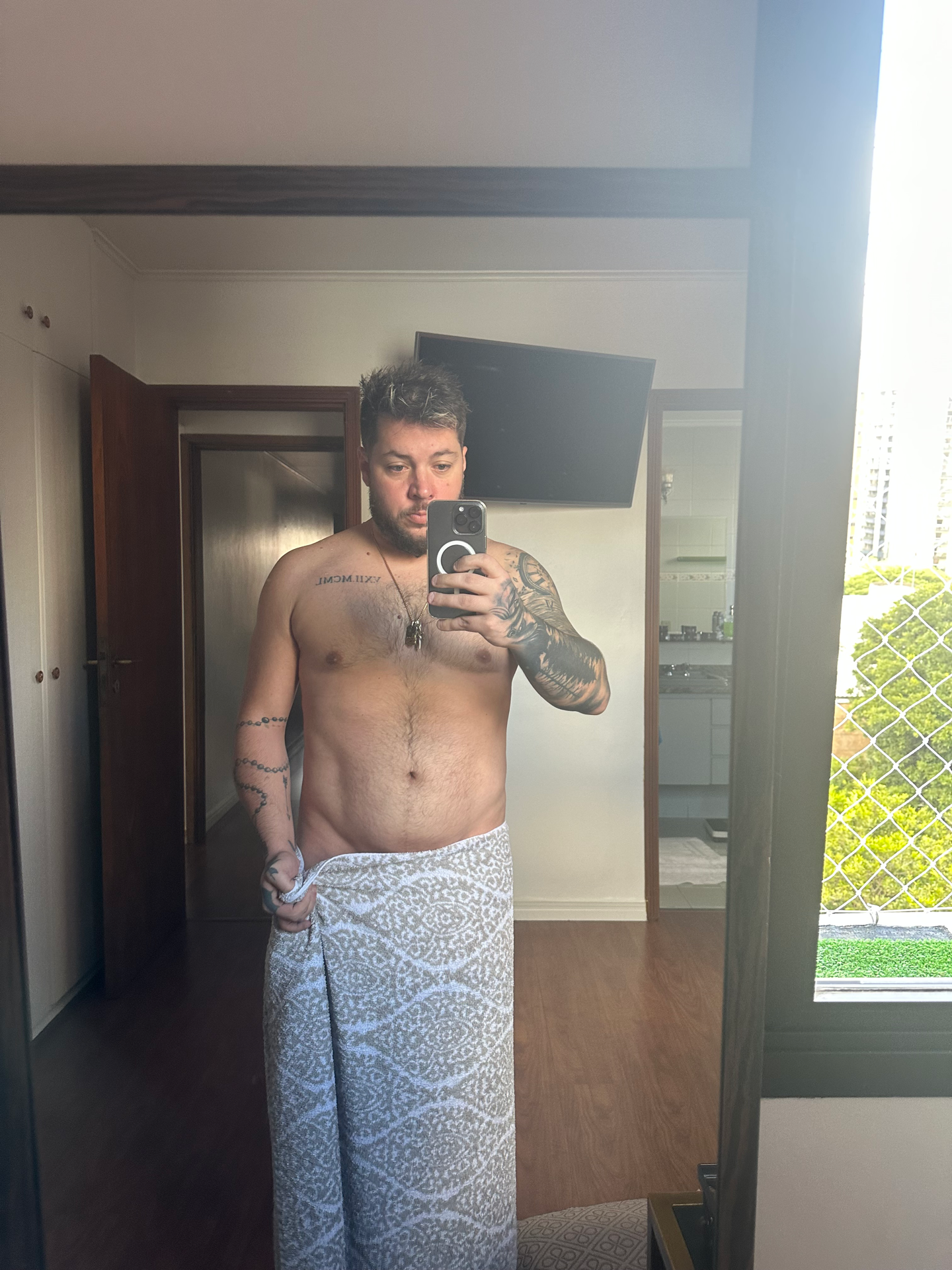 Before — around 100kg