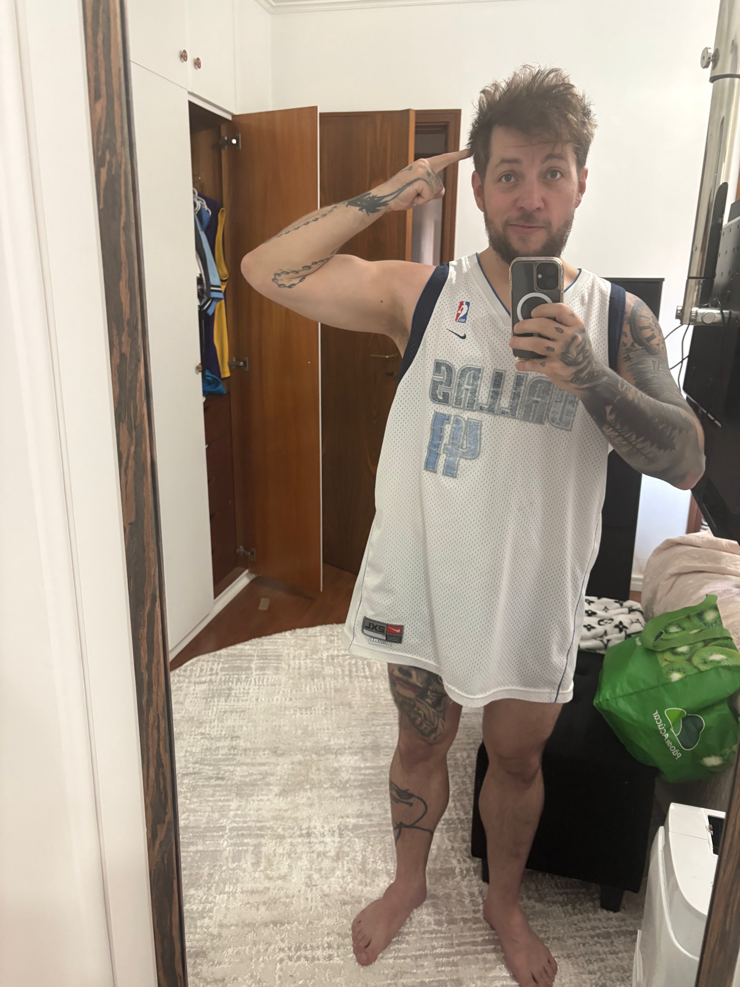 After — 84kg, toned